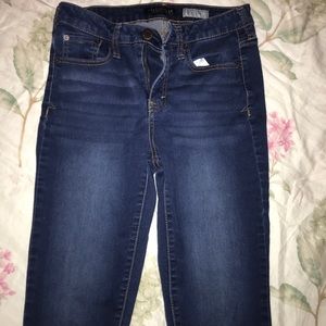 Dark blue skinny highs waisted jeggings⭐️💙